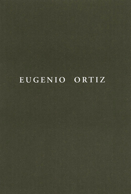 Eugenio Ortiz. Catálogos museo Gustavo de Maeztu
